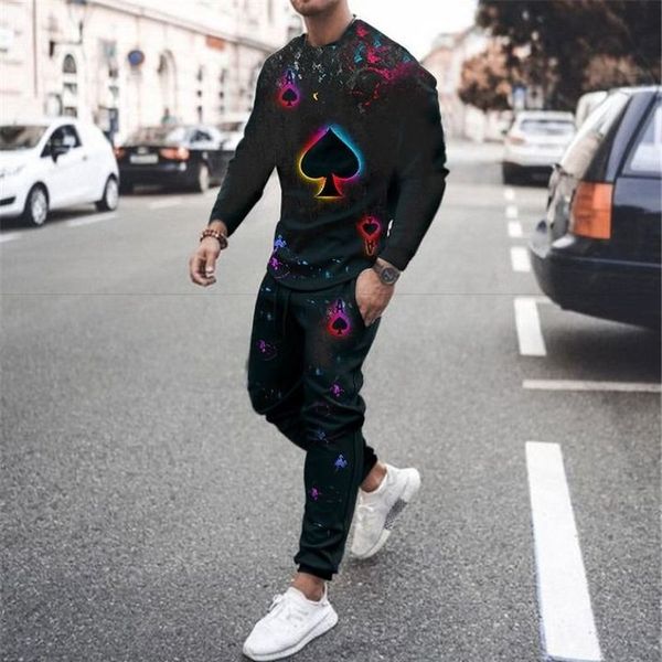 3d printing men's colored spades picture casual wear suit long sleeve trousers comfortable slim fit fashion fit daily travel street sty, Gray
3d printing men's colored spades picture casual wear suit long sleeve trousers comfortable slim fit fashion fit daily travel street sty, Gray