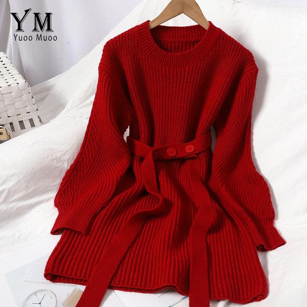 casual dresses yuoomuoo sweater dress women korean fashion autumn winter solid short knitted with blet elegant female, Black;gray
casual dresses yuoomuoo sweater dress women korean fashion autumn winter solid short knitted with blet elegant female, Black;gray