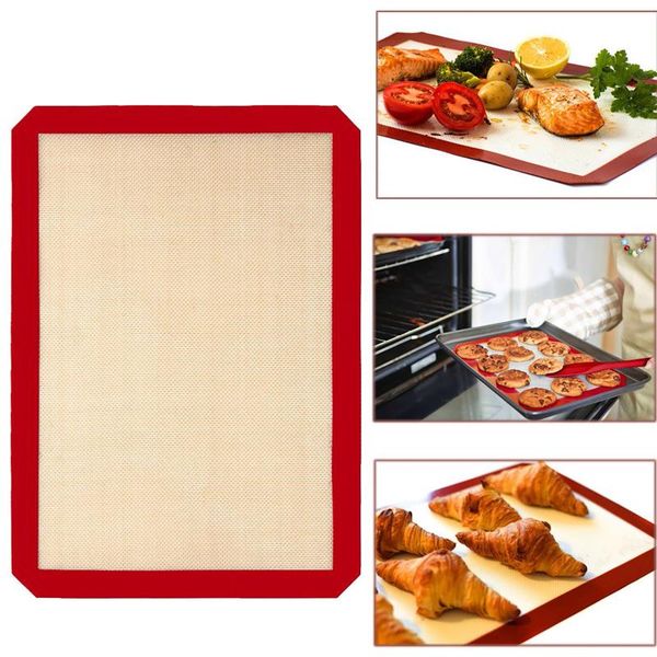 mats & pads 1/2pc silicone baking mat heat resistant non stick dough pastry tools food accessories cake
mats & pads 1/2pc silicone baking mat heat resistant non stick dough pastry tools food accessories cake