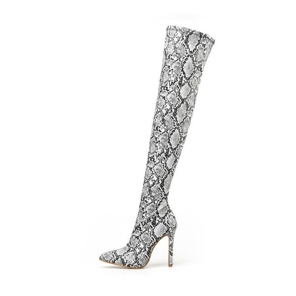 boots 2021 ladies thigh high snakeskin pointed toe over the knee women heels riding fashion woman shoes, Black
boots 2021 ladies thigh high snakeskin pointed toe over the knee women heels riding fashion woman shoes, Black