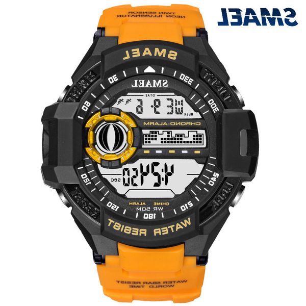 luxury men leisure waterproof outdoor climbing full function world time waterproof and shockproof electronic numbers, Silver
luxury men leisure waterproof outdoor climbing full function world time waterproof and shockproof electronic numbers, Silver