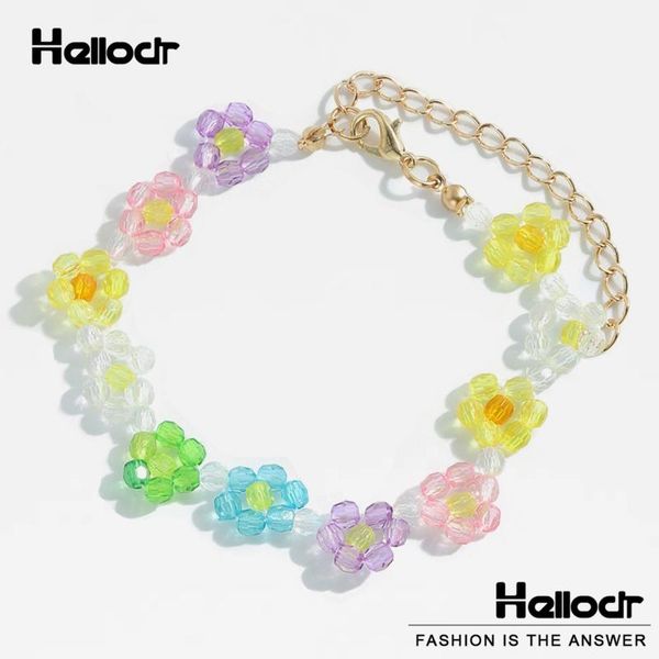 beaded, strands hellodr candy color floret strand bracelets for women summer clear handmade beaded adjustable chain korea fashion party jewe, Black
beaded, strands hellodr candy color floret strand bracelets for women summer clear handmade beaded adjustable chain korea fashion party jewe, Black
