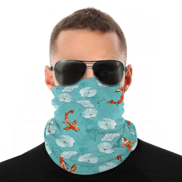 scarves water lily koi magic scarf half face mask fashion tube seamless bandana polyester headband cycling climbing, Blue;gray
scarves water lily koi magic scarf half face mask fashion tube seamless bandana polyester headband cycling climbing, Blue;gray
