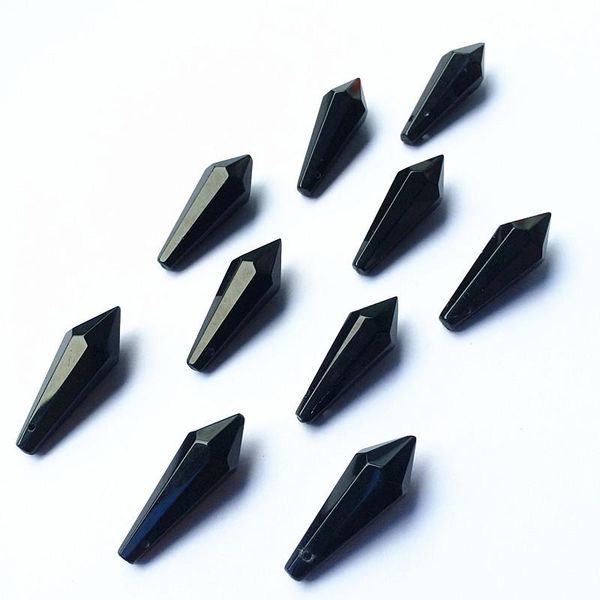chandelier crystal 30pcs 36mm black glass icicle prisms(ring) hang pendants for candelabra,ceiling lights,cake er decor
chandelier crystal 30pcs 36mm black glass icicle prisms(ring) hang pendants for candelabra,ceiling lights,cake er decor