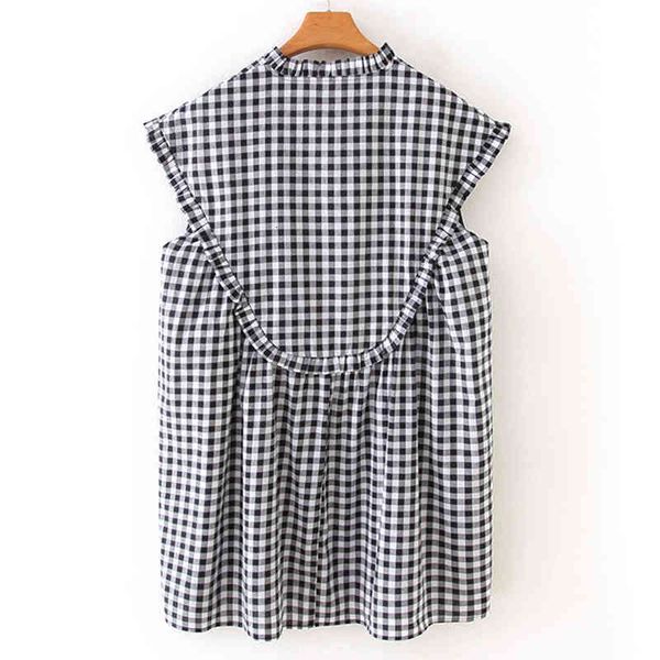 blouses v-neck cute stitching lattice summer loose was thin sleeveless women's shirt harajuku sweet chic female, White
blouses v-neck cute stitching lattice summer loose was thin sleeveless women's shirt harajuku sweet chic female, White