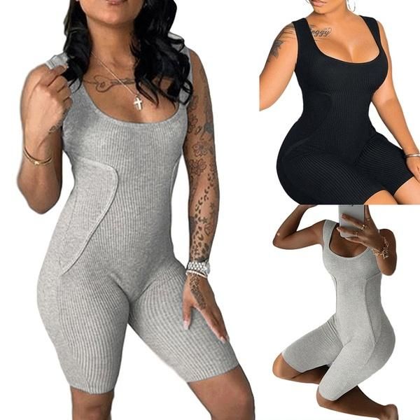 women's jumpsuits & rompers drop sport women sleeveless straps one piece yoga wear slim solid color running fitness sportwear bodysuit, Black;white
women's jumpsuits & rompers drop sport women sleeveless straps one piece yoga wear slim solid color running fitness sportwear bodysuit, Black;white