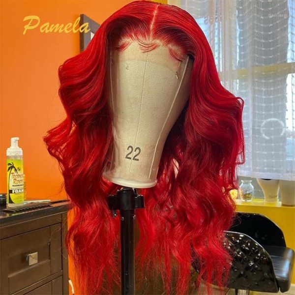 13x6 red lace front human hair wigs colored body wave wig for black women glueless pre plucked with baby1, Black;brown
13x6 red lace front human hair wigs colored body wave wig for black women glueless pre plucked with baby1, Black;brown
