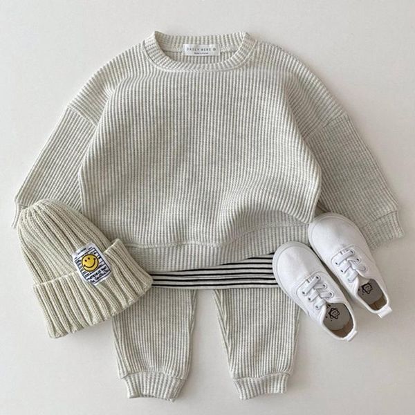 clothing sets born baby boys sweater long sleeve infant kids hoodies for girls set toddler sweatershirt +pants children outfits, White
clothing sets born baby boys sweater long sleeve infant kids hoodies for girls set toddler sweatershirt +pants children outfits, White