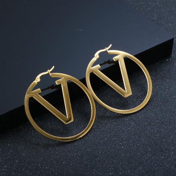 dangle & chandelier zmfashion letter v-design earrings for women girls gold-plated simple style big round earings jewelry gifts wholesale, Silver
dangle & chandelier zmfashion letter v-design earrings for women girls gold-plated simple style big round earings jewelry gifts wholesale, Silver