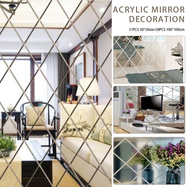 mirrors 58pcs diy 3d spiegel muurstickers diamanten driehoeken acryl muur stickers voor kinderkamer woonkamer home decor
mirrors 58pcs diy 3d spiegel muurstickers diamanten driehoeken acryl muur stickers voor kinderkamer woonkamer home decor