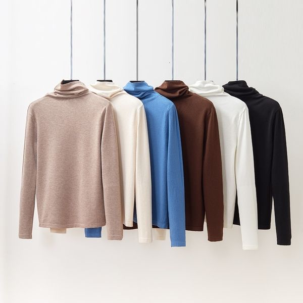 women's knits & tees autumn winter modal cashmere sweater women turtleneck slim long sleeve casual knit bottom warm sweaters woman, White
women's knits & tees autumn winter modal cashmere sweater women turtleneck slim long sleeve casual knit bottom warm sweaters woman, White