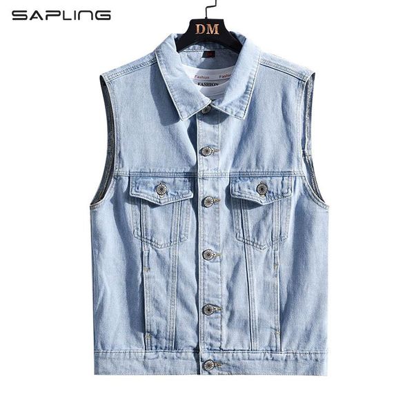 men's denim vest spring autumn jacket vintage jeans short men clothing casual jean male coat drop vests, Black;white
men's denim vest spring autumn jacket vintage jeans short men clothing casual jean male coat drop vests, Black;white