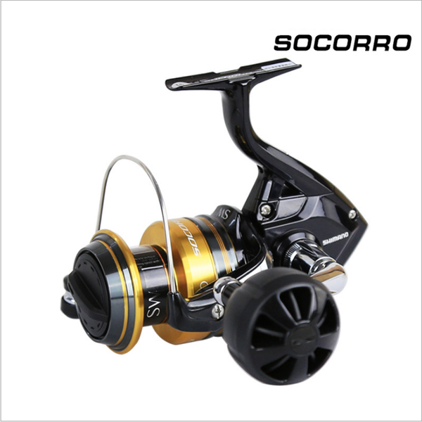 shimano spinning wheel socorro sw sea water fishing iron plate reel baitcasting reels