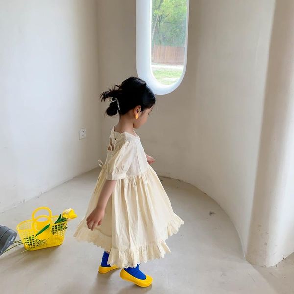 summer korean child girls cotton side princess dress clothin back cross dresses for sweet girl short-sleeved children's girl's, Red;yellow
summer korean child girls cotton side princess dress clothin back cross dresses for sweet girl short-sleeved children's girl's, Red;yellow