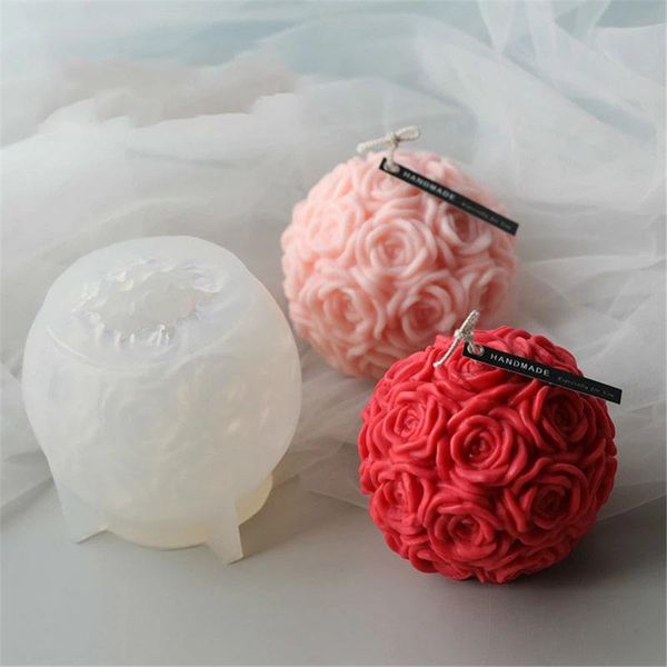 big size rose flower ball silicone candle mold diy aroma plaster mould gifts home decoration craft tools
big size rose flower ball silicone candle mold diy aroma plaster mould gifts home decoration craft tools
