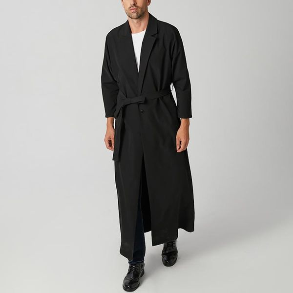 men's trench coats solid color button man casual long style outwear with belt streetwear incerun men sleeve lapel overcoats 5xl 7, Tan;black
men's trench coats solid color button man casual long style outwear with belt streetwear incerun men sleeve lapel overcoats 5xl 7, Tan;black