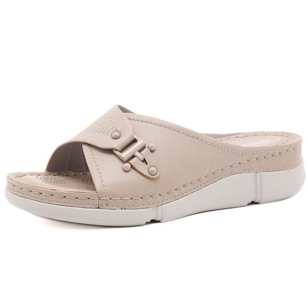 summer women wedge slippers open toe sandals anti-slip casual comfortable female platform beach shoes large size qq32, Black
summer women wedge slippers open toe sandals anti-slip casual comfortable female platform beach shoes large size qq32, Black