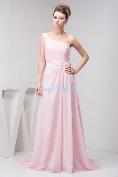 bridesmaid dress 2021 design one shoulder appliques formale brides maid custom size/color long pink chiffon dresses, White;pink
bridesmaid dress 2021 design one shoulder appliques formale brides maid custom size/color long pink chiffon dresses, White;pink