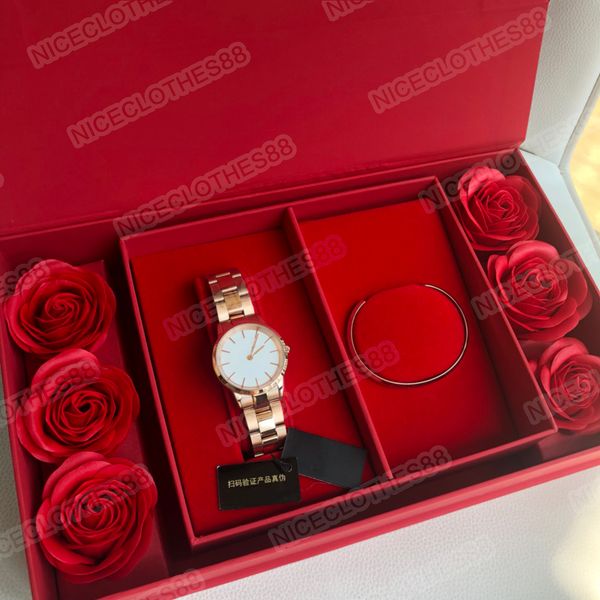 designer fashion ladies watch stainless steel classic open bracelet double box rose gift counter limited edition, Slivery;brown
designer fashion ladies watch stainless steel classic open bracelet double box rose gift counter limited edition, Slivery;brown