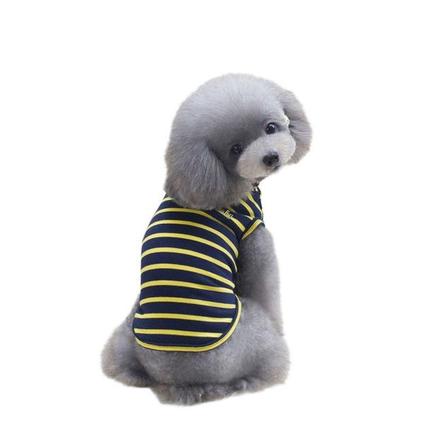 dog apparel spring summer pet clothes pretty striped vest elastic material cotton puppies
dog apparel spring summer pet clothes pretty striped vest elastic material cotton puppies