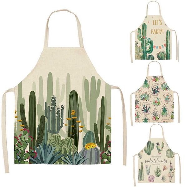 aprons cactus pattern kitchen apron for woman sleeveless linen cotton home cooking baking bibs cleaning tools
aprons cactus pattern kitchen apron for woman sleeveless linen cotton home cooking baking bibs cleaning tools