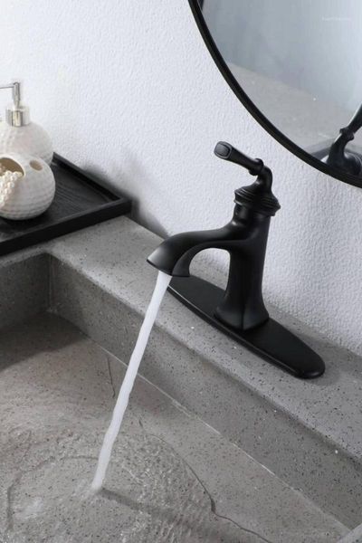 black/oil rubbed bronze/chrome bathroom sink faucet cold water basin mixer with decorative cover faucets1
black/oil rubbed bronze/chrome bathroom sink faucet cold water basin mixer with decorative cover faucets1