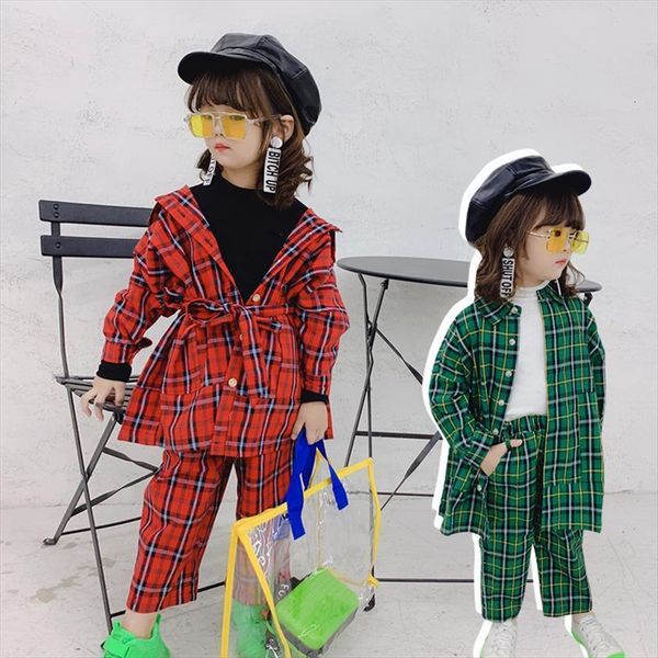 spring autumn girls 2 pcs set baby blouse pants kids suit children fashion streetwear plaid check vintage lacing 3 to, White
spring autumn girls 2 pcs set baby blouse pants kids suit children fashion streetwear plaid check vintage lacing 3 to, White