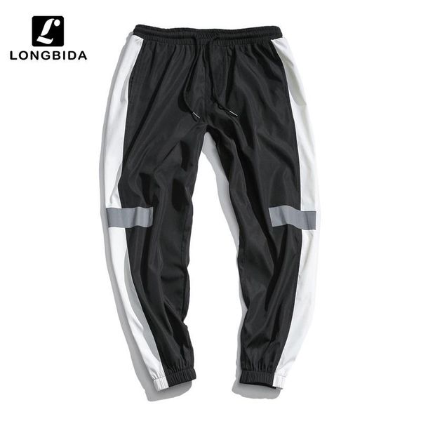 men's pants fashion reflective men sweatpants loose joggers streetwear pant hip hop sportswear track harem plus size, Black
men's pants fashion reflective men sweatpants loose joggers streetwear pant hip hop sportswear track harem plus size, Black