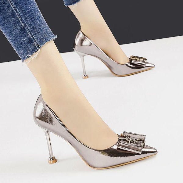 dress shoes women heels high women's 2021 spring autumn button leather heel chaussure femme zapatos mujer, Black
dress shoes women heels high women's 2021 spring autumn button leather heel chaussure femme zapatos mujer, Black