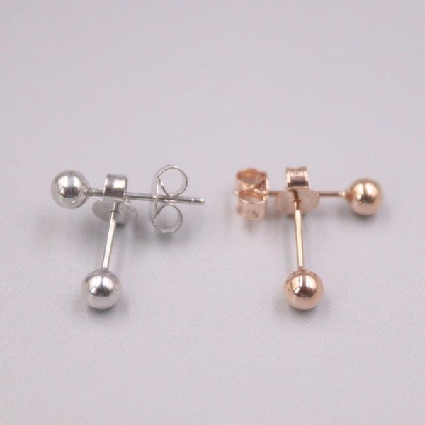 stud au750 real solid 18k rose / white gold earrings woman luck 4mmw smooth ball, Golden;silver
stud au750 real solid 18k rose / white gold earrings woman luck 4mmw smooth ball, Golden;silver