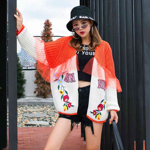 coat contrasting color female jacket autumn and winter girl tide mark cartoon sequins red mesh bf cardigan, Tan;black
coat contrasting color female jacket autumn and winter girl tide mark cartoon sequins red mesh bf cardigan, Tan;black
