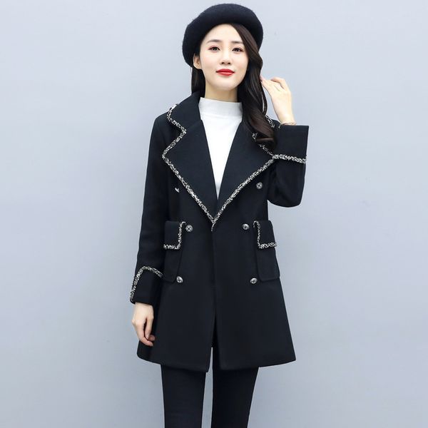 women winter coats double breasted trench coat fashion fashionable lady military-style british-style jacket, Tan;black
women winter coats double breasted trench coat fashion fashionable lady military-style british-style jacket, Tan;black