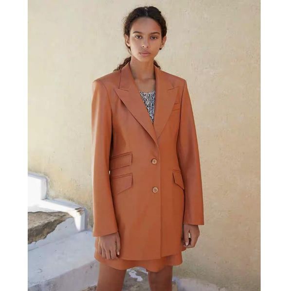 women's jackets 2021 tf fur coat woman coats and women jacket learher, Black;brown
