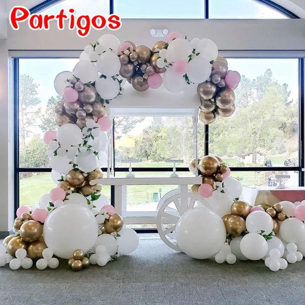 154pcs white romantic wedding balloon garland , mr mrs love anniversary birthday globas decoration supplies happiness party
154pcs white romantic wedding balloon garland , mr mrs love anniversary birthday globas decoration supplies happiness party