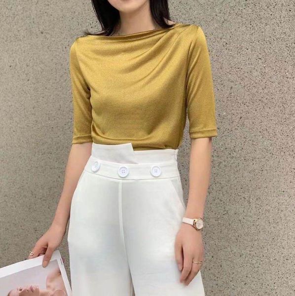 women's t-shirt jk5747 fashion & tees 2021 runway luxury european design short print party style t-shirts clot, White
women's t-shirt jk5747 fashion & tees 2021 runway luxury european design short print party style t-shirts clot, White