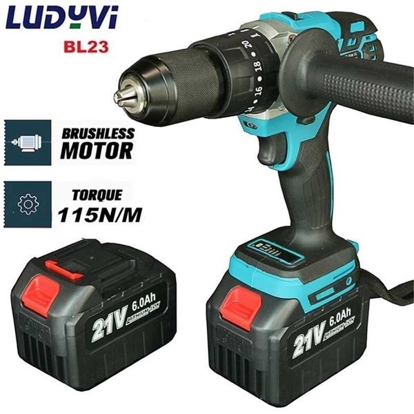 21v 13mm brushless electric drill 115n/m 4000mah battery cordless screwdriver with impact function can drill ice power tools 211027
21v 13mm brushless electric drill 115n/m 4000mah battery cordless screwdriver with impact function can drill ice power tools 211027