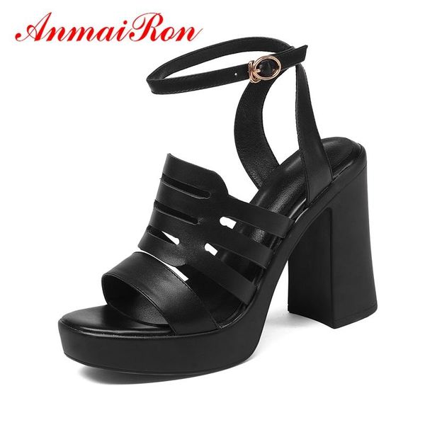 sandals genuine leather basic sandalias de mujer verano casual buckle strap women summer fashion size 33-40 ly1301, Black
sandals genuine leather basic sandalias de mujer verano casual buckle strap women summer fashion size 33-40 ly1301, Black