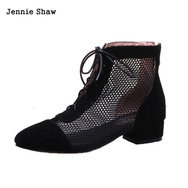 zapatos cortos tacn bajo para mujer, botas transpirables ahuecadas, botines altos de verano, Black
zapatos cortos tacn bajo para mujer, botas transpirables ahuecadas, botines altos de verano, Black