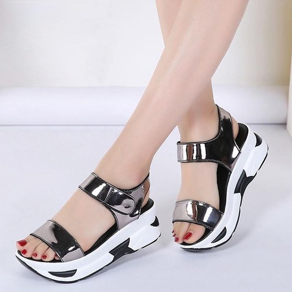 dress shoes 2021 fashion summer women sandals flat platform comfort casual punk lady woman, Black
dress shoes 2021 fashion summer women sandals flat platform comfort casual punk lady woman, Black
