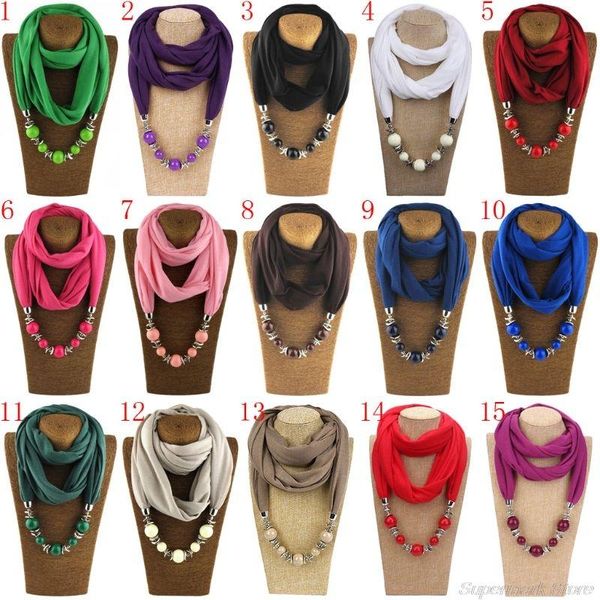 scarves womens fashion neckerchief ring scarf necklaces beads solid color jewelry shawl a28 21 drop, Blue;gray
scarves womens fashion neckerchief ring scarf necklaces beads solid color jewelry shawl a28 21 drop, Blue;gray