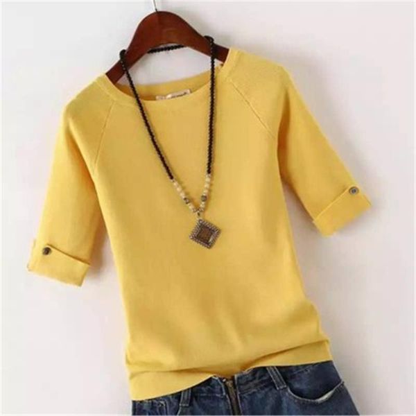 women's sweaters pullover sweater ice cotton knit women 2021 autumn casual tees shirt ladies round neck slim winter bottoming plus siz, White;black
women's sweaters pullover sweater ice cotton knit women 2021 autumn casual tees shirt ladies round neck slim winter bottoming plus siz, White;black
