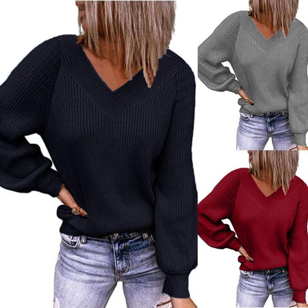 women's sweaters oversize sweater knitted autumn winter v neck jumper solid knit pullover long sleeve white warm for women #t1g, White;black
women's sweaters oversize sweater knitted autumn winter v neck jumper solid knit pullover long sleeve white warm for women #t1g, White;black
