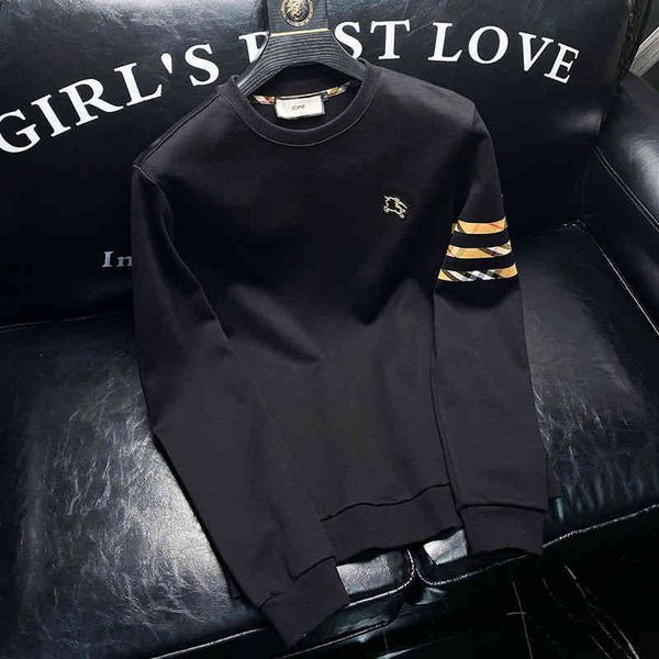 brand bbr clothes barbolin deep winter plush thickened warm round neck white sweater men's long sleeve slim fit pullover war horse t-sh, Black
brand bbr clothes barbolin deep winter plush thickened warm round neck white sweater men's long sleeve slim fit pullover war horse t-sh, Black