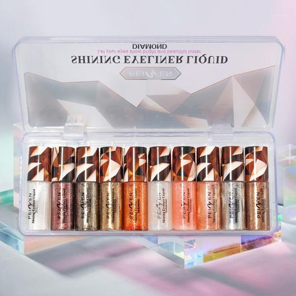 10pcs colorful waterproof liquid eyeliner make up beauty comestics long-lasting eye liner pencil makeup tools eyeshadow tslm11
10pcs colorful waterproof liquid eyeliner make up beauty comestics long-lasting eye liner pencil makeup tools eyeshadow tslm11