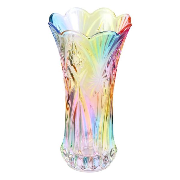 vases unique glass vase flower and plant container decorative desktop