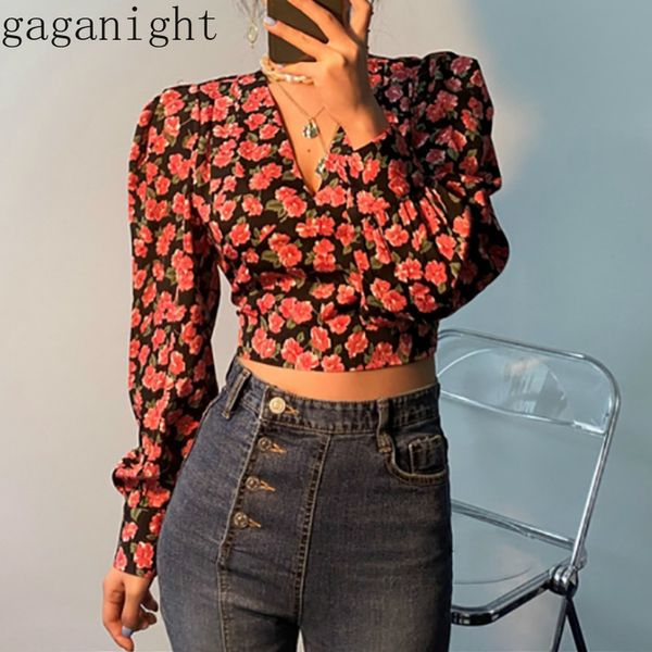 gaganight flower women blouse long sleeve v collar short female shirt retro lady floral blouses spring fashion blusas 210519, White
gaganight flower women blouse long sleeve v collar short female shirt retro lady floral blouses spring fashion blusas 210519, White