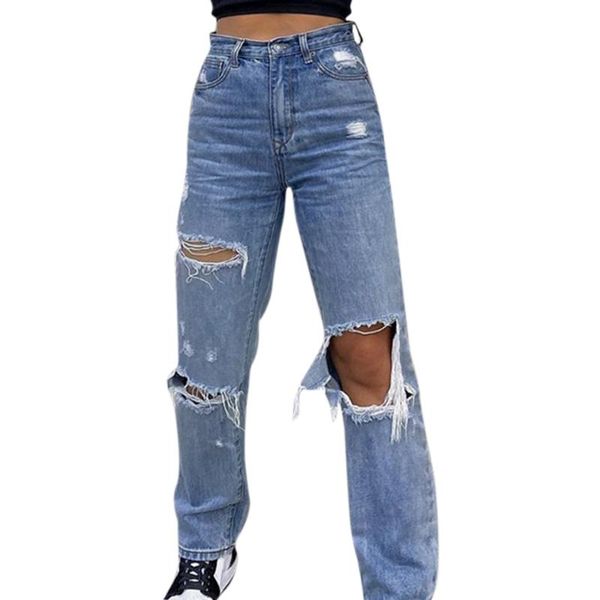 hole denim pants ripped jeans women straight loose trousers casual clothing blue female women's
hole denim pants ripped jeans women straight loose trousers casual clothing blue female women's
