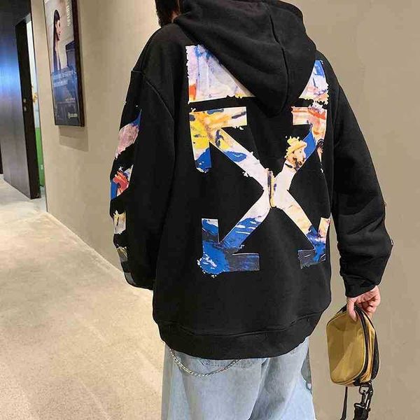 autumn hip hop hooded sweater oversize loose clothes korean fashion men's student coat, Black
autumn hip hop hooded sweater oversize loose clothes korean fashion men's student coat, Black