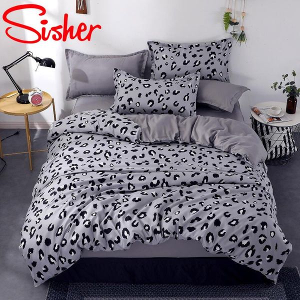bedding sets sisher leopard pink/gray set pillowcase duvet cover bed linens flat sheet for kids bedclothes 3/4pcs single
bedding sets sisher leopard pink/gray set pillowcase duvet cover bed linens flat sheet for kids bedclothes 3/4pcs single