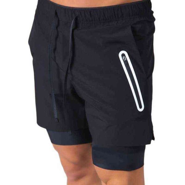 men 2 in 1 running shorts jogging gym fitness training quick dry beach short pants male summer sports workout bottoms clothing g1209, White;black
men 2 in 1 running shorts jogging gym fitness training quick dry beach short pants male summer sports workout bottoms clothing g1209, White;black
